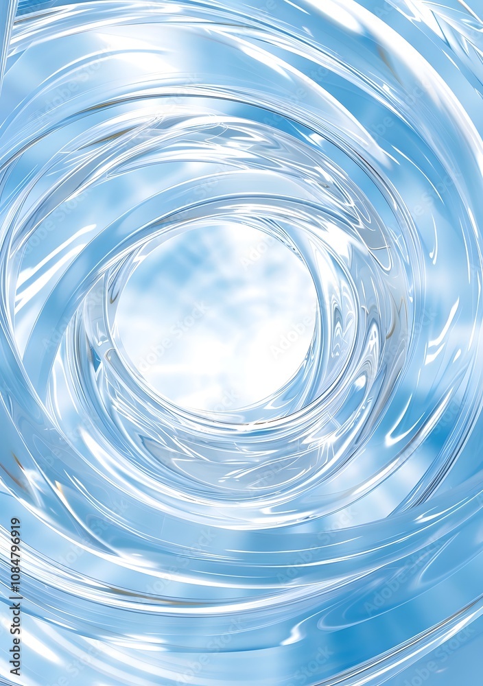 A swirling vortex of translucent blue, suggesting movement and fluidity. A swirling vortex of translucent blue, suggesting movement and fluidity.