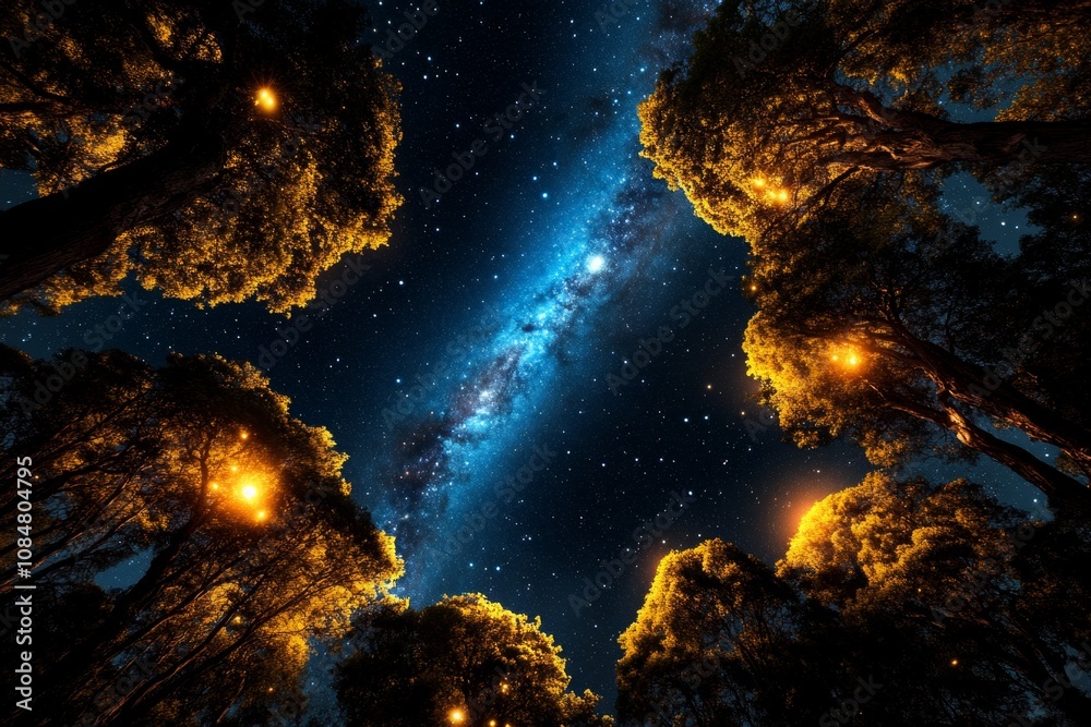 Obraz premium The Andromeda Galaxy seen in detail, spiraling arms full of stars and cosmic dust