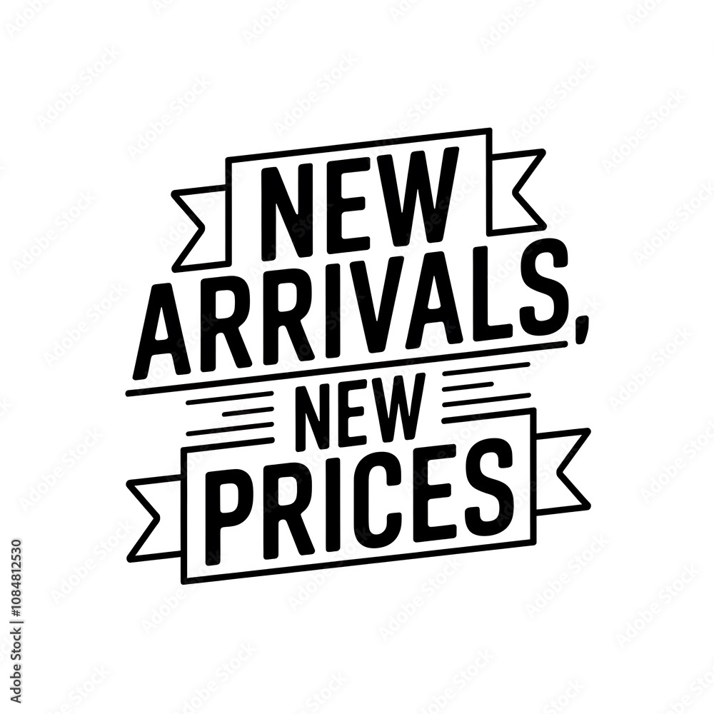 New Arrivals New Prices Retail Banner Design New Arrivals New Prices Retail Banner Design