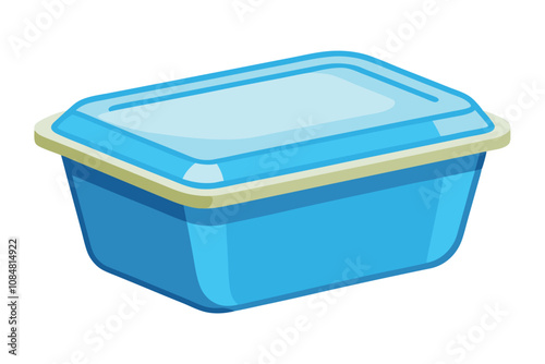 Food Container Storage vector illustration isolated on a white background