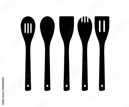 set of kitchen utensils	
