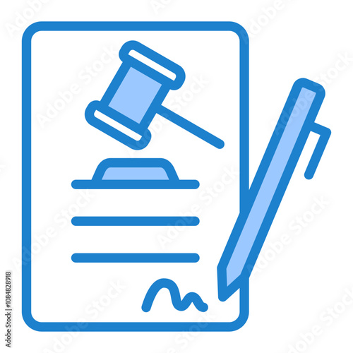 Contract Law Icon