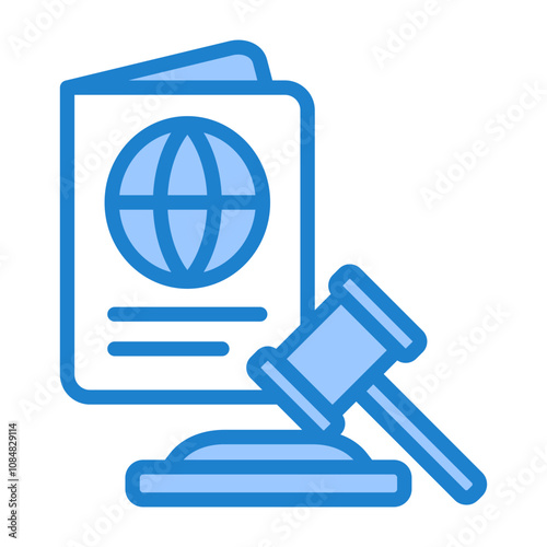 Immigration Law Icon