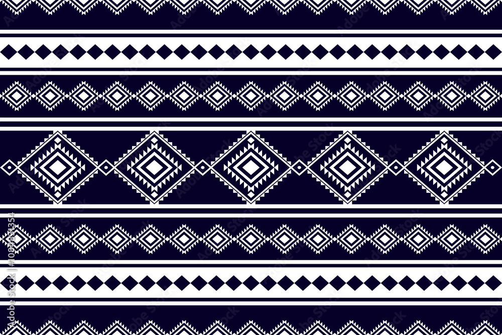 Geometric ethnic oriental ikat pattern traditional Design for background,carpet,wallpaper,clothing,wrapping,Batik,fabric,Vector illustration.embroidery style. Geometric ethnic oriental ikat pattern traditional Design for background,carpet,wallpaper,clothing,wrapping,Batik,fabric,Vector illustration.embroidery style.