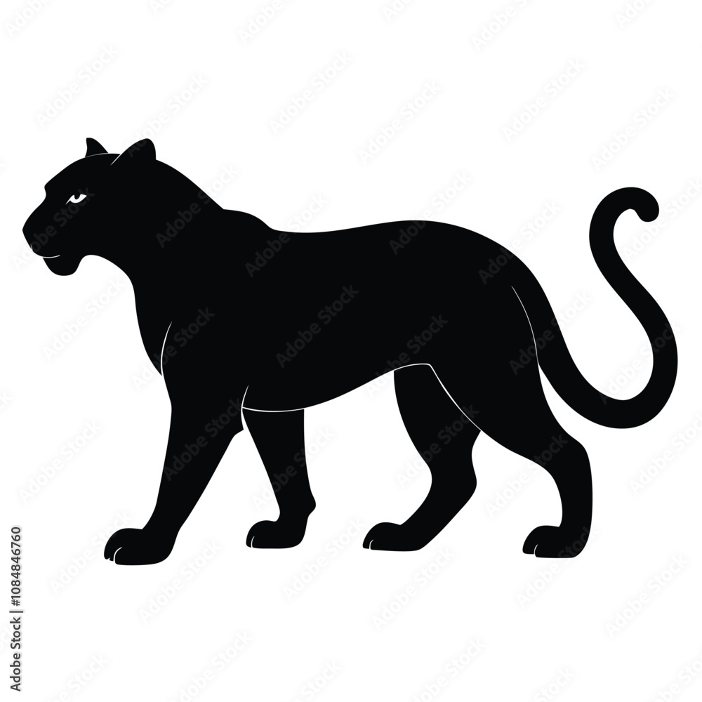 black panther vector