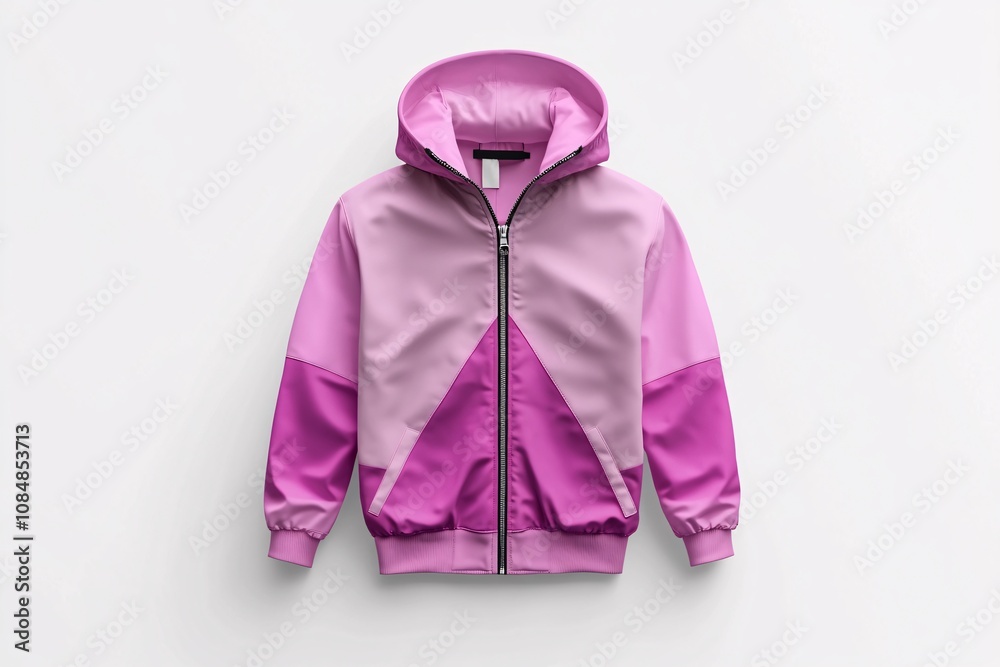 Stylish Pink and Purple Jacket Stylish Pink and Purple Jacket