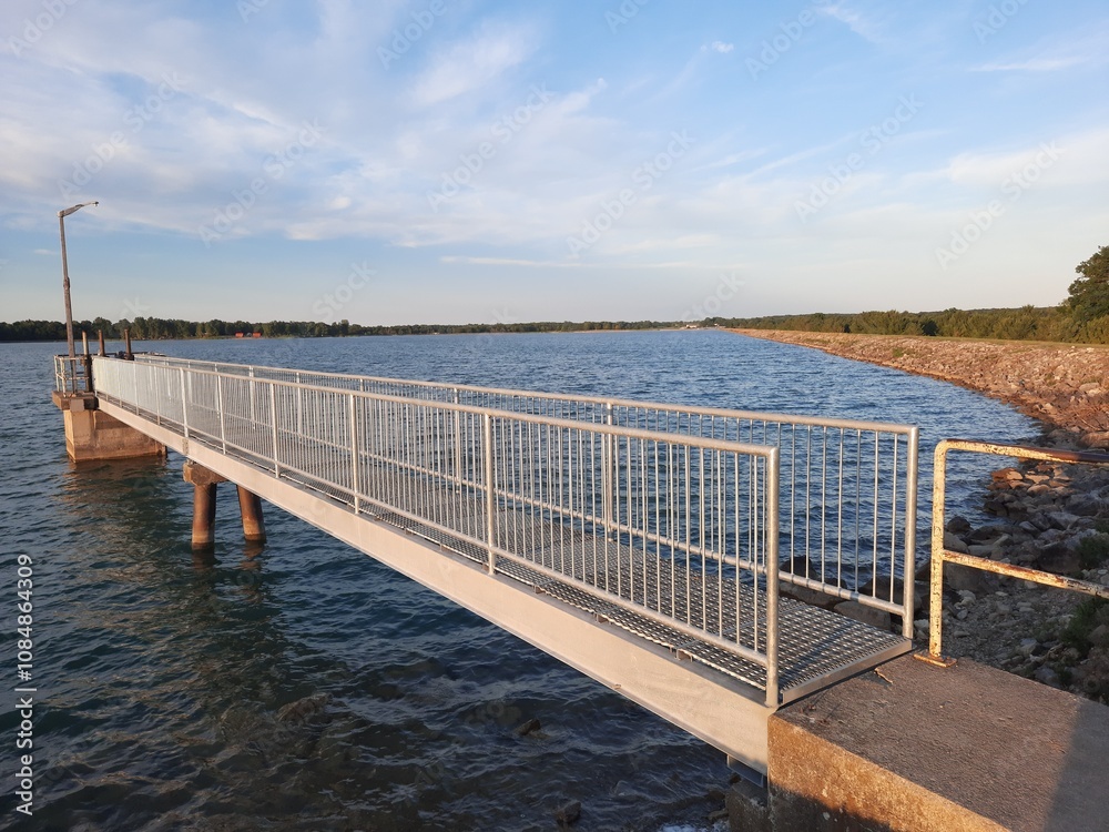 pier in the sea