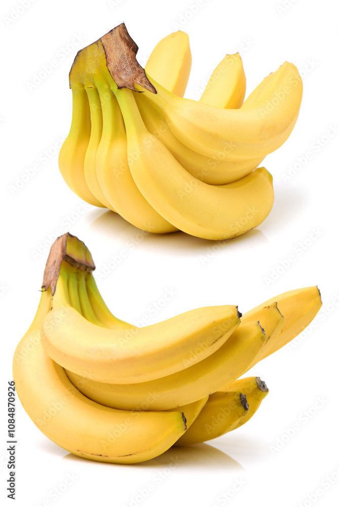 Banana isolated on white background