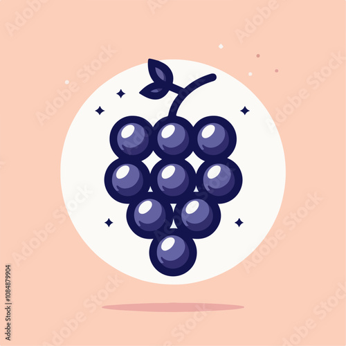 illustration of grapes