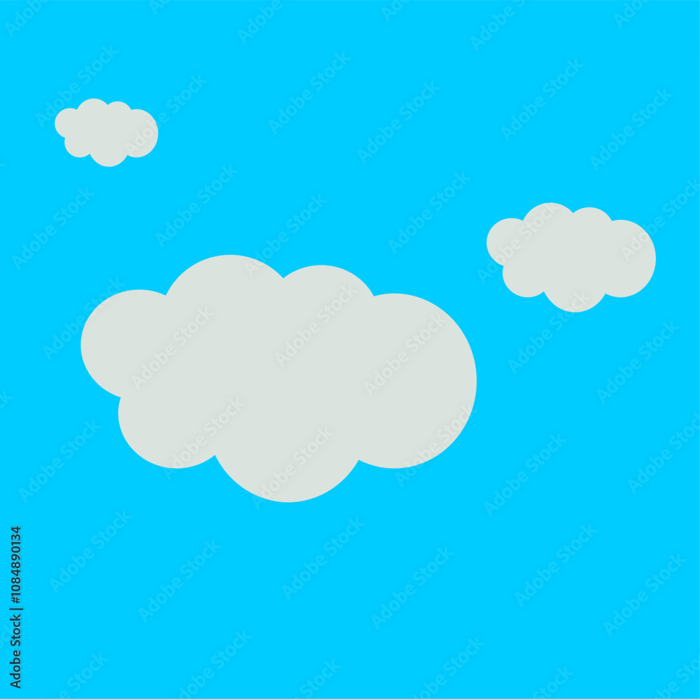 clouds in the blue sky clouds in the blue sky