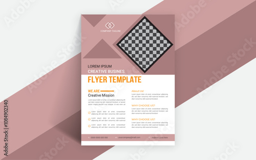 Template design for business flyers. business, marketing, proposal, advertising, promotion, publication, and cover page. new poster for digital marketing