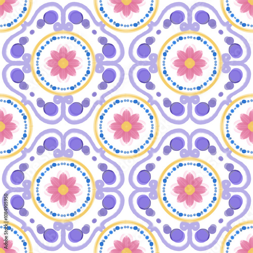 Seamless pattern, can be used for textile , wallpaper, clothing.