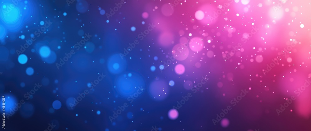 Blue and Purple Gradient Abstract Background with Grainy Texture, Minimalist Flat Design Vector Illustration