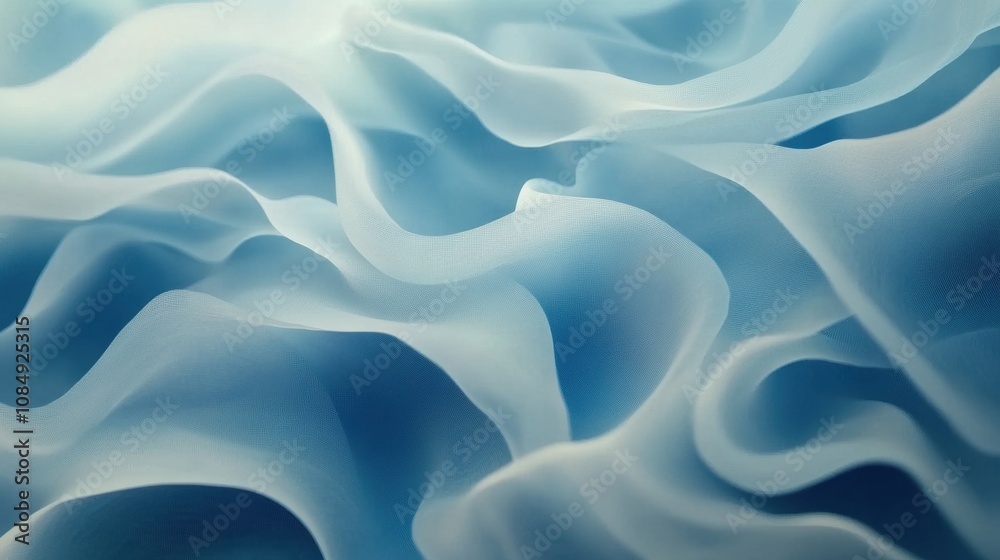 Obraz premium Abstract particles moving upward in a seamless loop, soft and elegant motion creating a calming, flowing background perfect for refined visuals