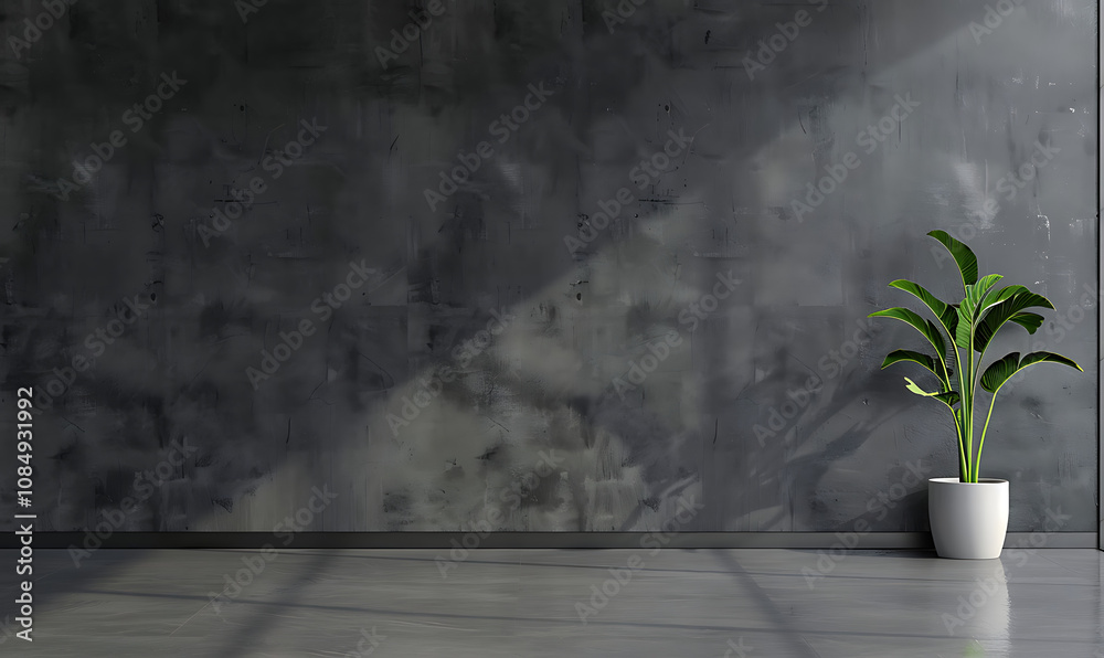 The rich charcoal gray backdrop offers a bold and neutral foundation The rich charcoal gray backdrop offers a bold and neutral foundation