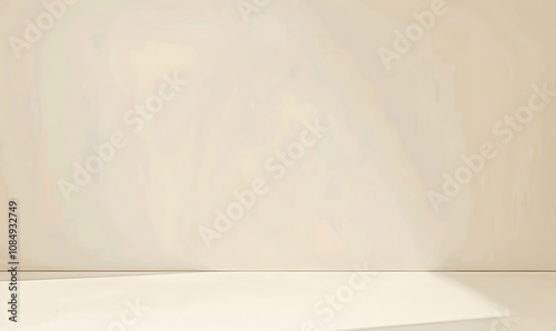 A flat beige background exudes warmth and neutrality for versatile designs