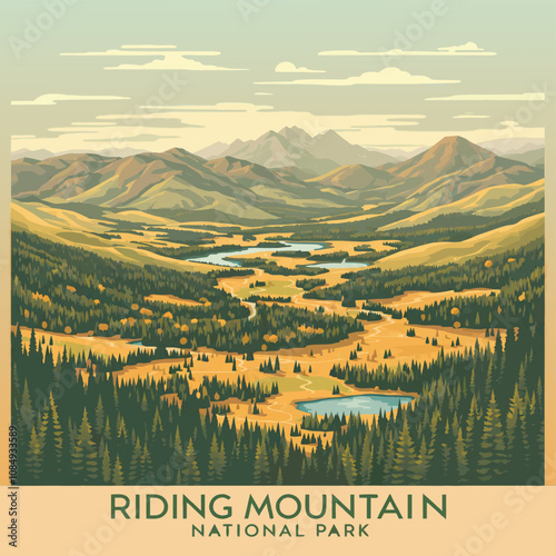 Riding Mountain National Park - Rolling Prairies & Forest Views