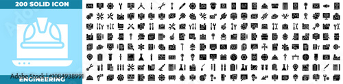 Engineering Solid Icon Pack