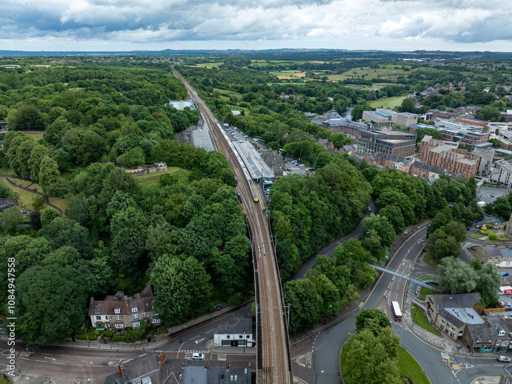 Fototapeta premium Durham Viaduct - Durham, UK