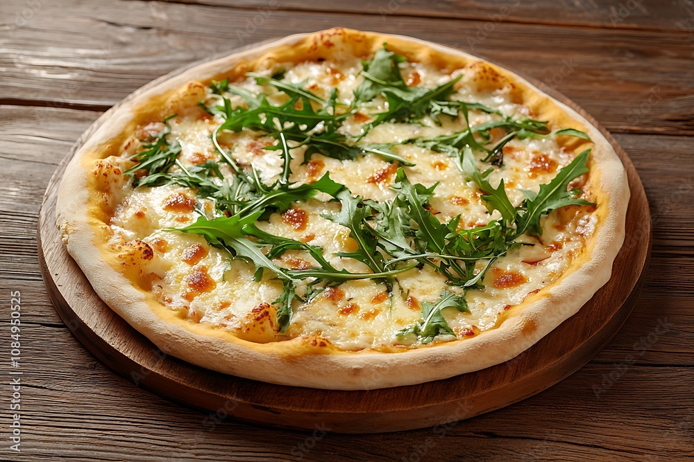 Fresh tasty pizza on wooden background Fresh tasty pizza on wooden background