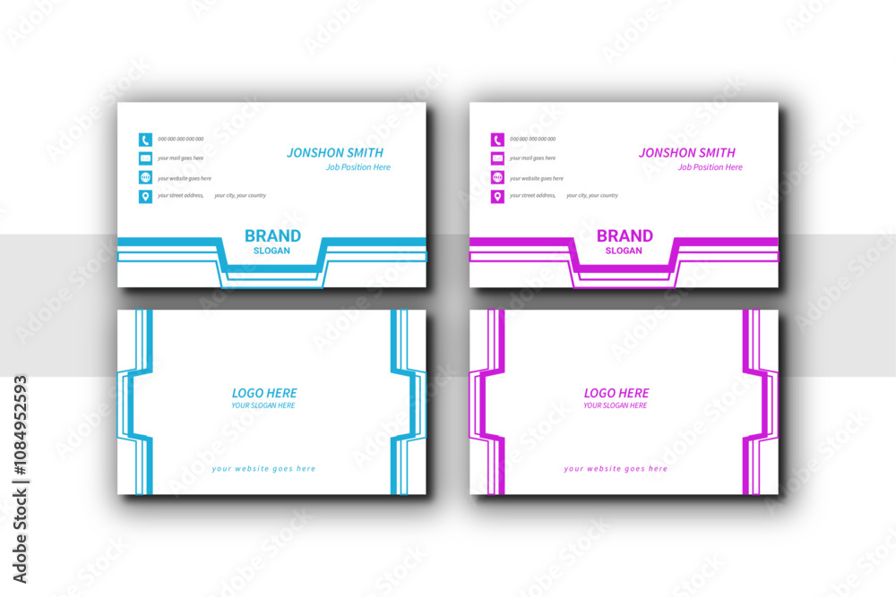 business card design . double sided business card template modern and clean style . flat living coral color. creative modern name card and business card. business card design . double sided business card template modern and clean style . flat living coral color. creative modern name card and business card.