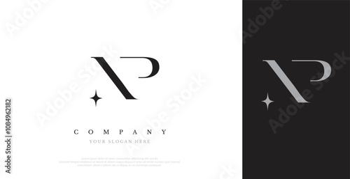 Initial NP Logo Design Vector 