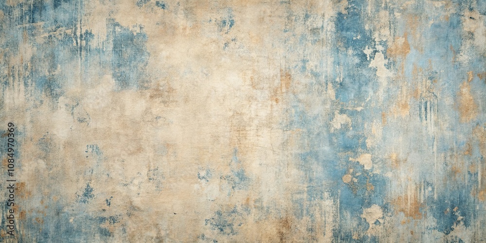 A Textured Canvas of Dusty Blues and Earthy Tones, Evoking a Sense of Aged Nostalgia A Textured Canvas of Dusty Blues and Earthy Tones, Evoking a Sense of Aged Nostalgia