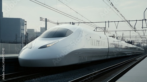 Engineers Inspecting Train for Safety Before Departure