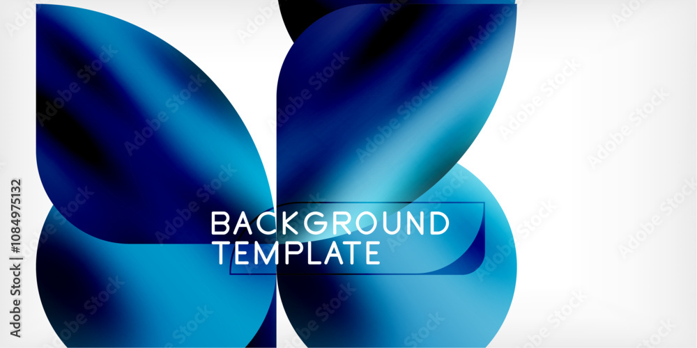 Color geometric shapes background shadow circles Color geometric shapes background shadow circles