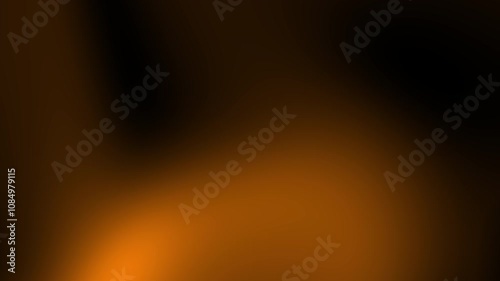Abstract orange and black gradient background design showcasing a smooth flowing texture, perfect for modern graphic projects, ,  dark orange Gradient Background, dark orange  wave motion,animation