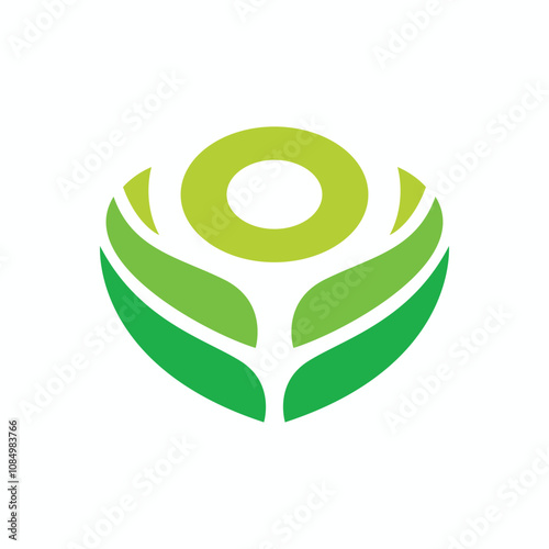 healty people Logos. health care logo design concept template