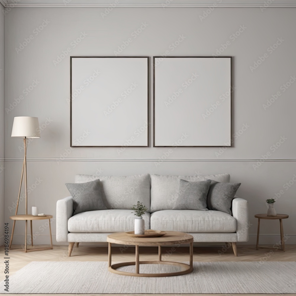 Cozy Modern Living Room Interior with Elegant Furniture and Blank Canvas on Bold white Wall – 3D Rendering
Cozy Modern Living Room Interior with Elegant Furniture and Blank Canvas on Bold white Wall – 3D Rendering