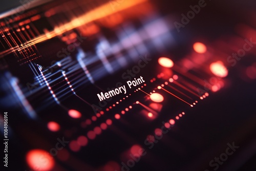 Melody Memory Point Diagram with Waveform Visualization