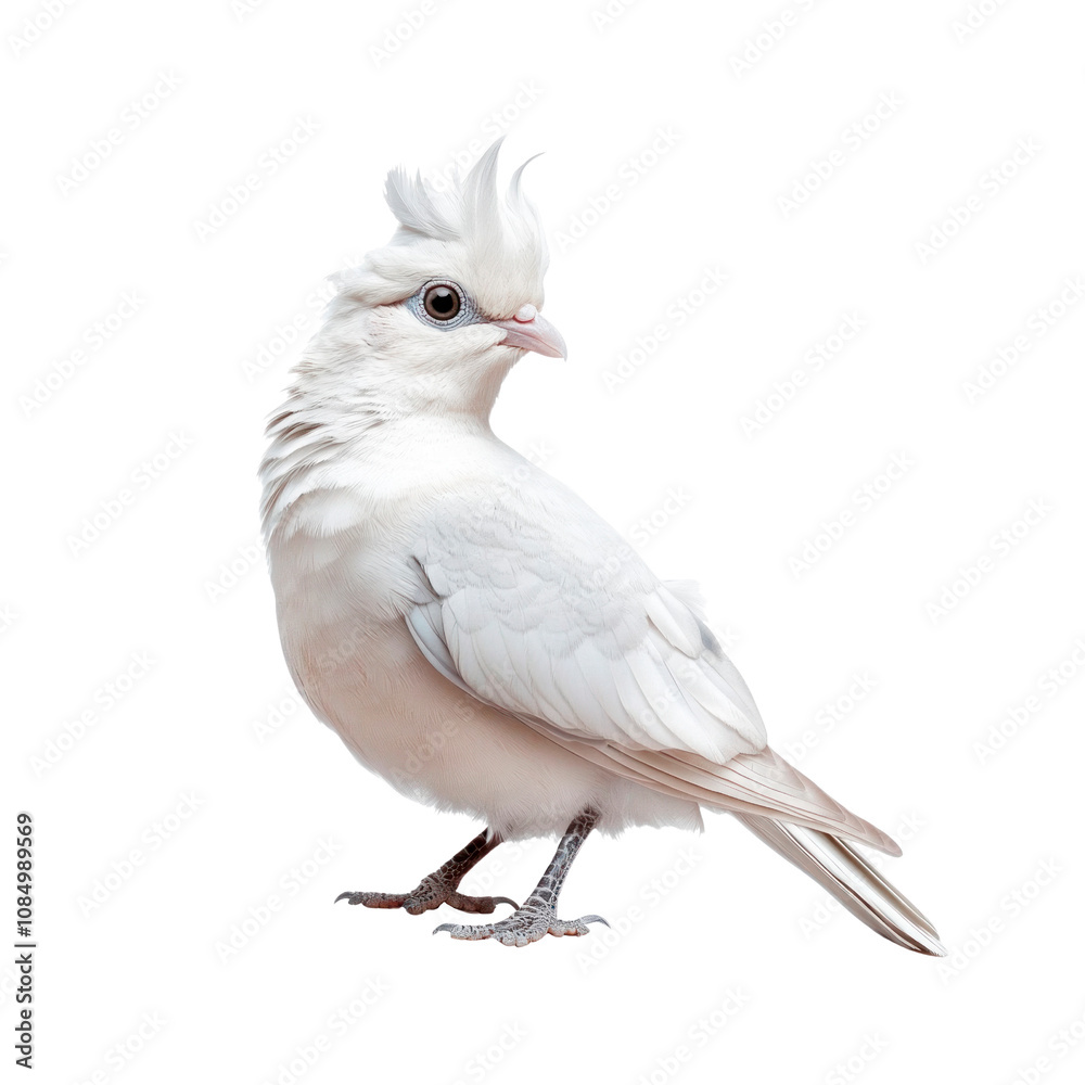 White bird. Isolated on transparent background. White bird. Isolated on transparent background.