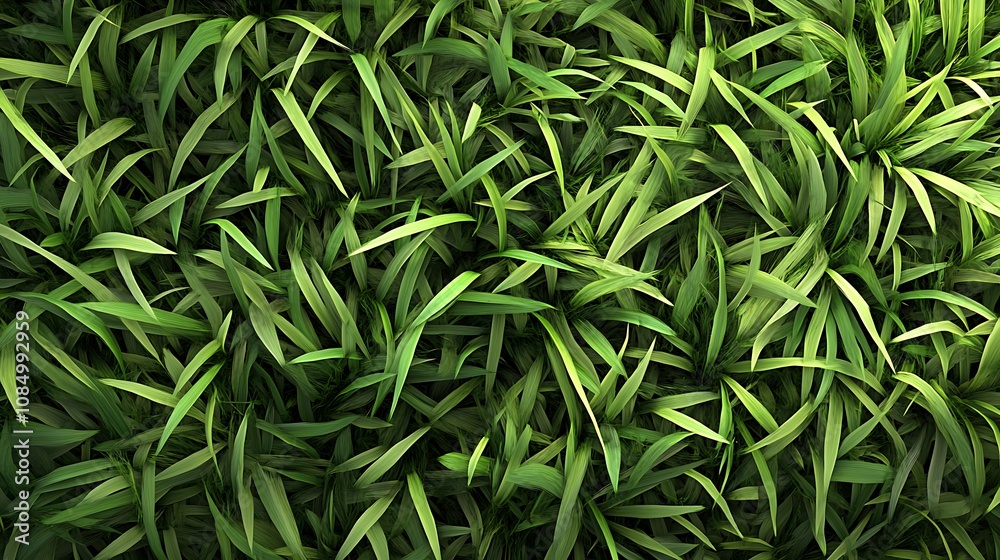 Fototapeta premium Sunlit Blades of Grass