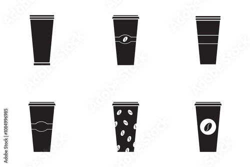 coffee cup icon vector isolated on white background. Coffee cup icon. Coffee vector icon. Tea