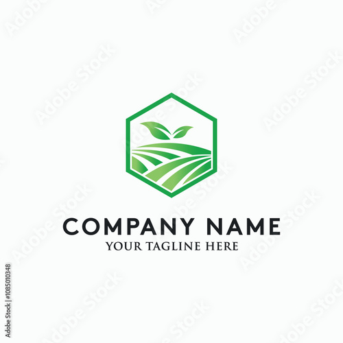 Farm logo agriculture logo illustration