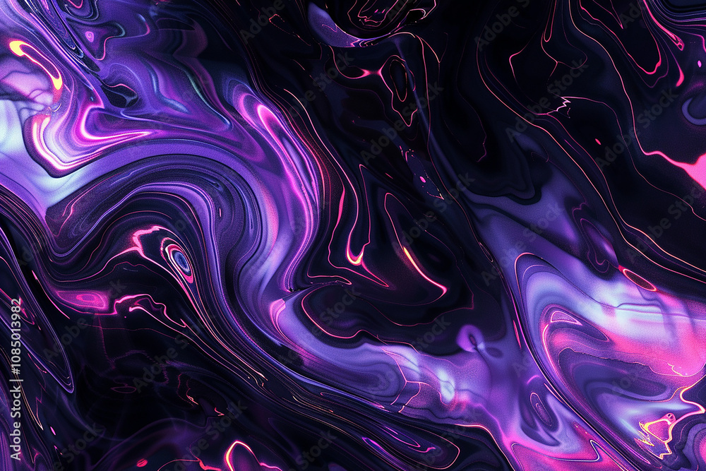 Abstract fluid art with vibrant purple and pink swirls on a dark background, creating a mesmerizing visual experience perfect for modern design projects and creative websites. Abstract fluid art with vibrant purple and pink swirls on a dark background, creating a mesmerizing visual experience perfect for modern design projects and creative websites.