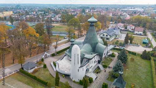 Holy Trinity Orthodox Parish Church in Hajnówka, Podlaskie Voivodeship, Poland