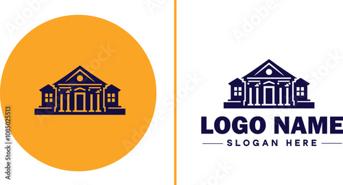 Building Materials icon Construction supplies Building supplies Construction materials flat logo sign symbol editable vecto