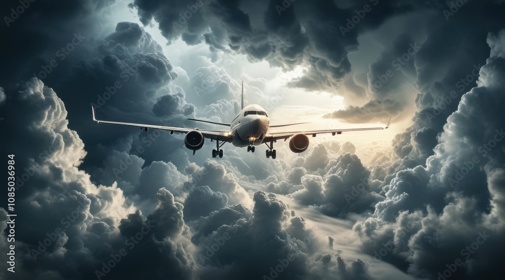 Drama-Filled Plane Turbulence in Dark Clouds Drama-Filled Plane Turbulence in Dark Clouds