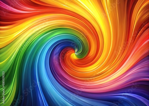 Abstract Pride Swirls - Colorful Geometric Art