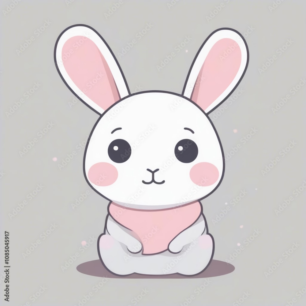 かわいいうさぎのイラスト