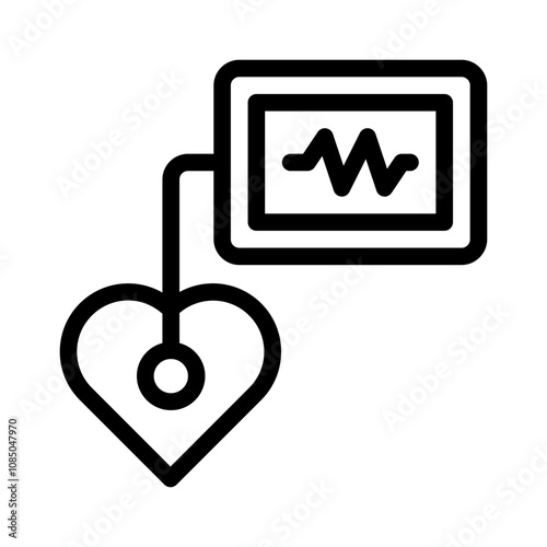 heartbeat line icon