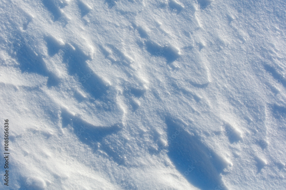The snow is white and the ground is covered in it The snow is white and the ground is covered in it