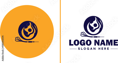 Infertility Clinic icon Fertility clinic Reproductive clinic IVF clinic flat logo sign symbol editable vector