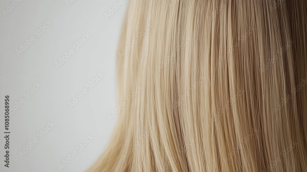 Beautiful model girl with blond hair strand,silky healthy chestnut wavy golden hair strand,hair wavy ribbon,Keratin straightening,Treatment,straight long hair,procedures,Smooth hairstyle. Beautiful model girl with blond hair strand,silky healthy chestnut wavy golden hair strand,hair wavy ribbon,Keratin straightening,Treatment,straight long hair,procedures,Smooth hairstyle.