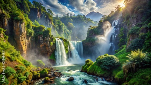 Stunning Sapadere Canyon Waterfall - Travel Photography