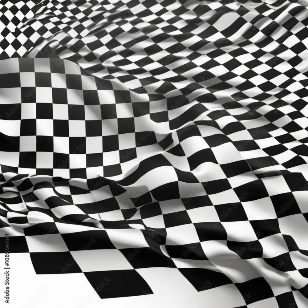 Obraz premium checkered flag background