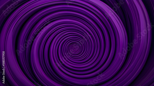 Dynamic spiral motion in vibrant purple hue abstract graphic digital art environment captivating visual effect photo